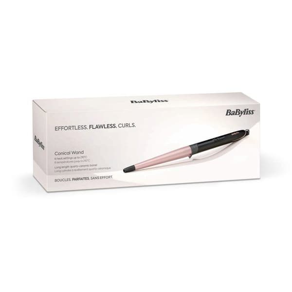 Curler - BaByliss - C454E Conical Wand - Til naturlige krøller