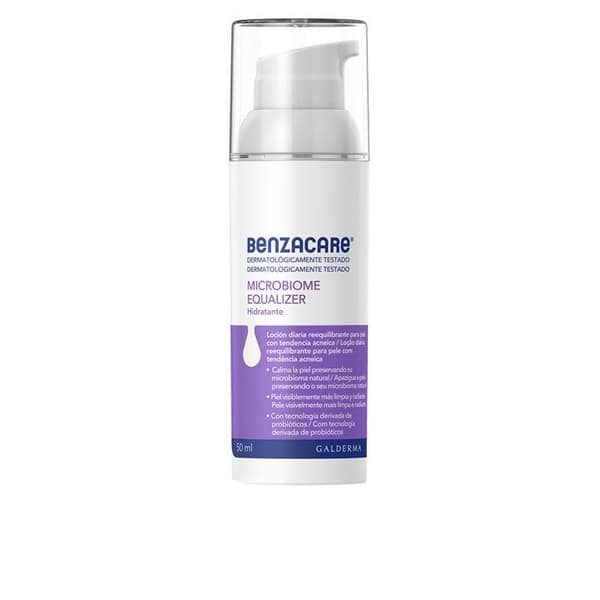 MICROBIOME EQUALIZER daglig balancerende lotion til acne-udsat hud 50 ml