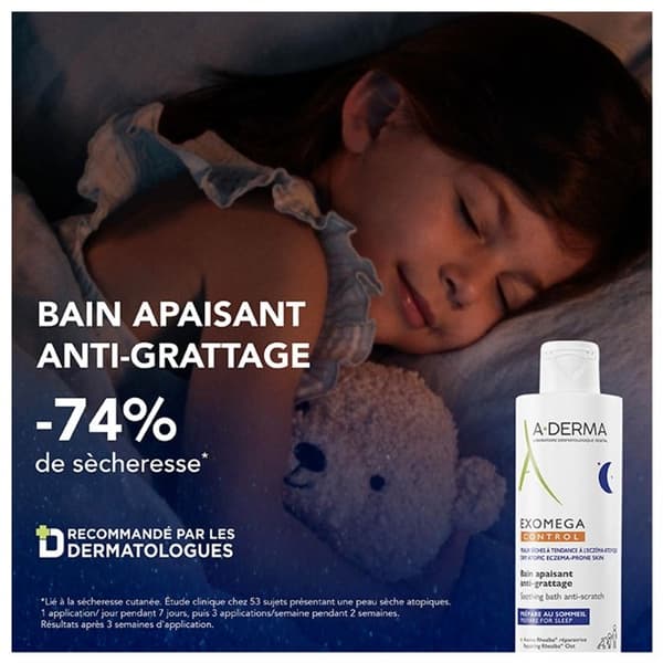 A-Derma Exomega Control Beroligende Bad Anti-kløe 200ml
