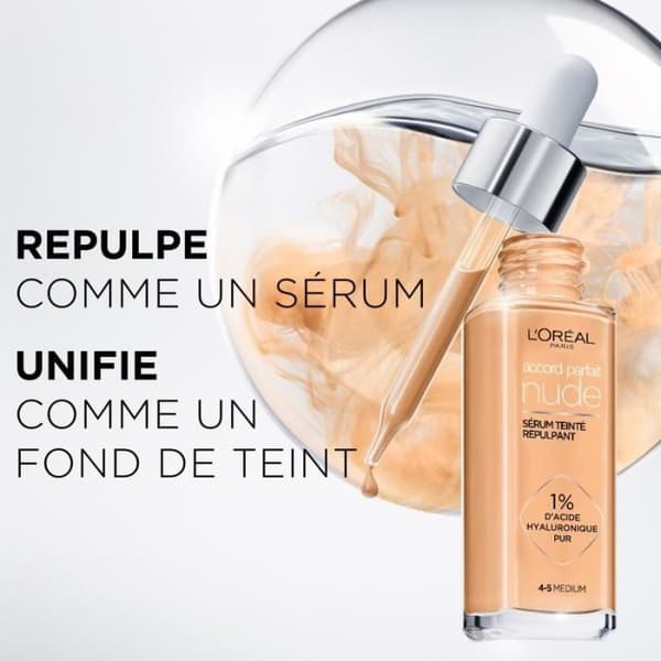 L'Oréal Paris Accord Perfect Plumping Tinted Serum 4-5 Medium