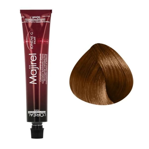 Permanent farvning - L'Oréal Professionnel - Majirel N°7.3 - Gylden Blond - 50ml - Creme tekstur