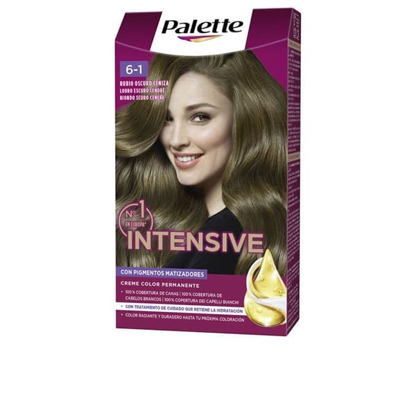 PALETTE INTENSIVE farve #6.1 - mørk aske blond 1 u