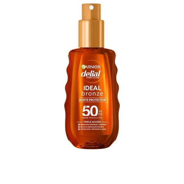 DELIAL IDEAL BRONZE skyddande olja SPF50 150 ml