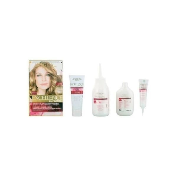 Permanent farve - Excellence L'Oréal Professionel - Lys blond (N°8) - Unisex - Voksen