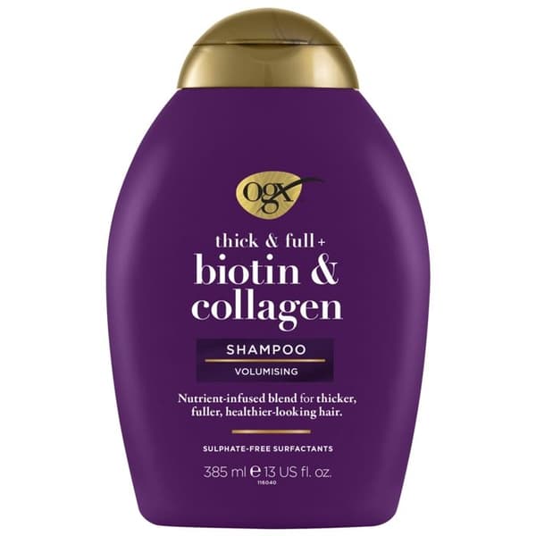 OGX Biotiini & Kollaageni Shampoot 385ml