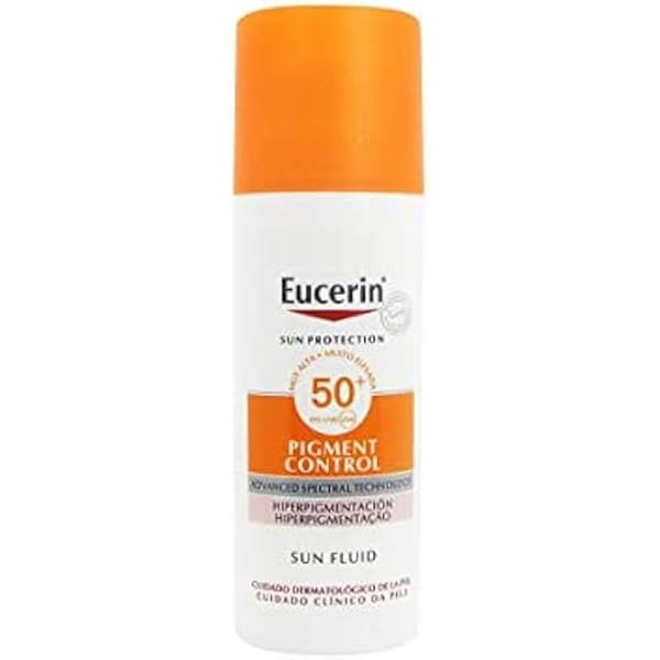 Solpleje - EUCERIN - SPF50 væske - 50ml - Hypoallergen - UV-beskyttelse