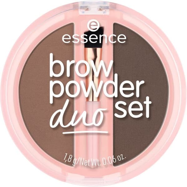 Essence - Poudre Sourcils Brow Powder Duo Sæt - 02 Medium