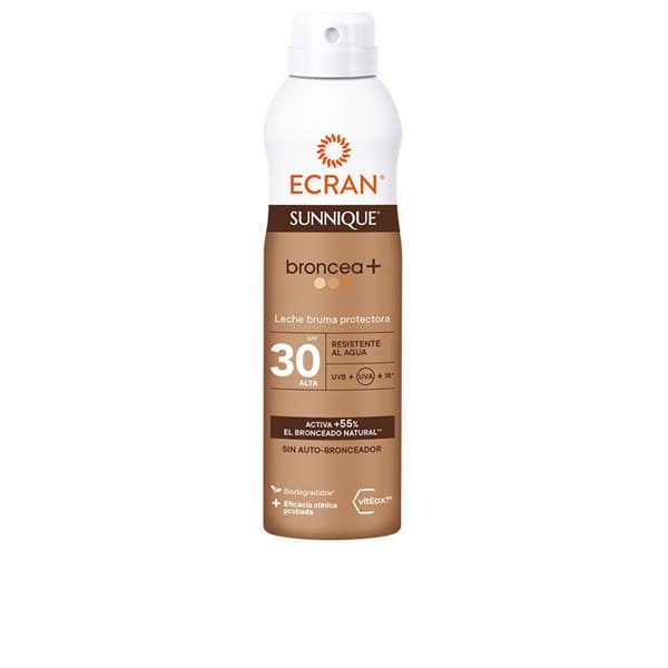 ECRAN SUNNIQUE BRONCEA+ skyddande dimma SPF 30 250 ml