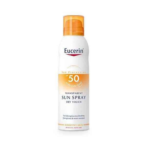 EUCERIN SOLAR SPRAY SPF50 TOUCH 200ML TØR