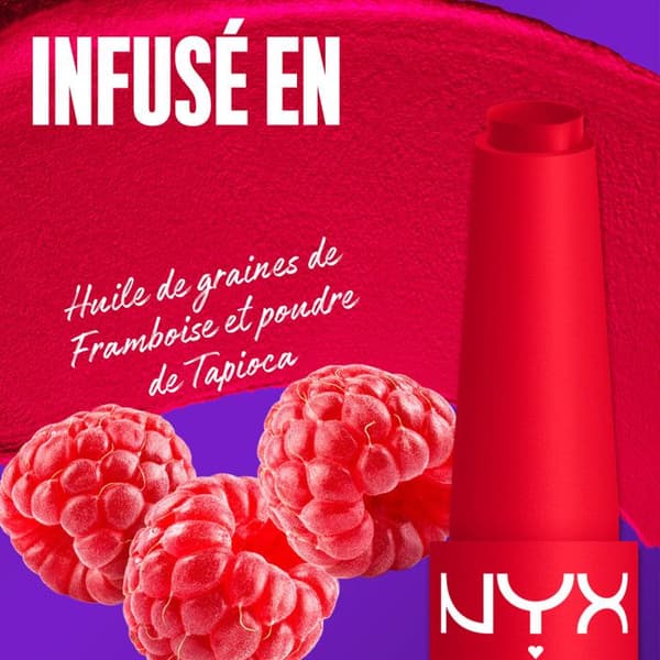 NYX Professional Makeup Fat Matte Läppstift Matt Krämig Fizzy Flame