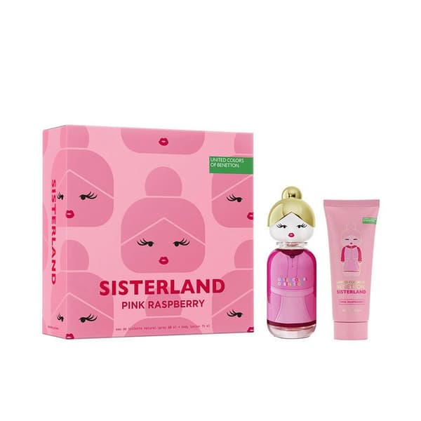 Fodral Sisterland rosa hallon (2 stycken)