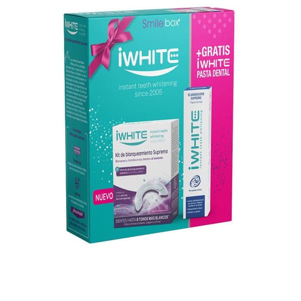Tandpasta IWHITE SUPREME BLEGEMIDDEL SÆT 2 stk