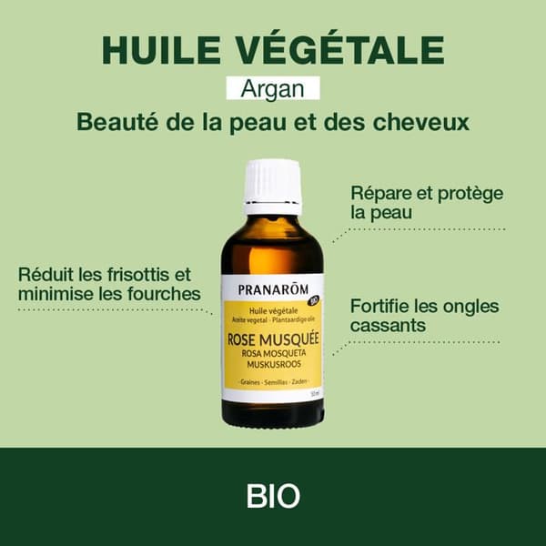 Pranarom Luomu Kasviöljy Argan 50ml