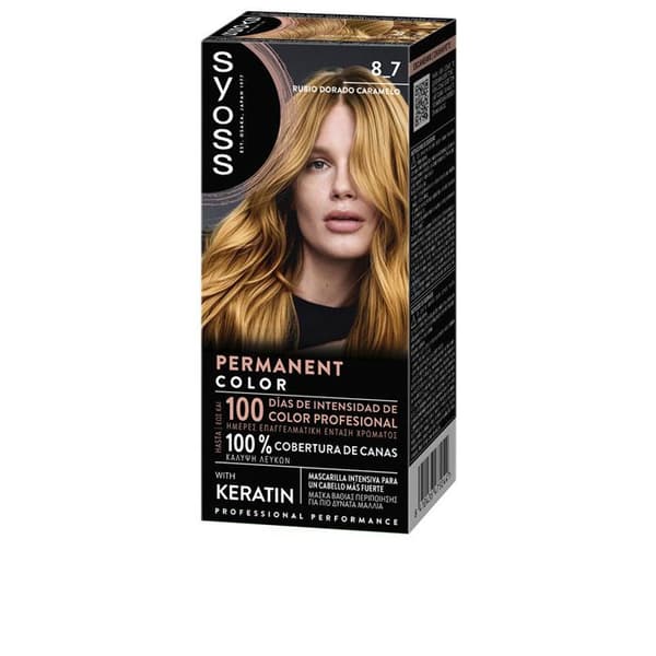PERMANENT FARVE #8.7-Rub Dorad Karamel 1 u
