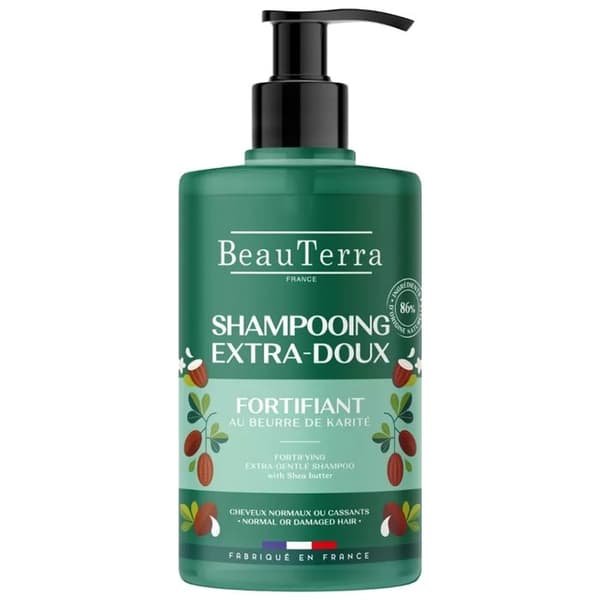 beauterra erityisen hellävarainen vahvistava shampoo 750ml