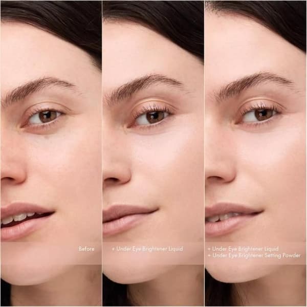 Anticerne - Under Eye Brightener Liquid - 010 Light Rose - 10 ml - Svampapplikator, lysende finish