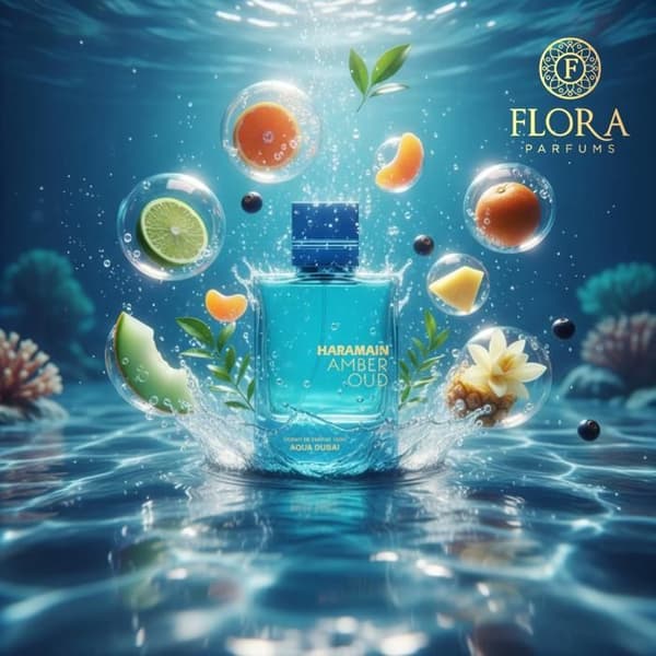 Amber Oud Aqua Dubai – 100ml – Al Haramain - Extrait de Parfum til Mænd og Kvinder