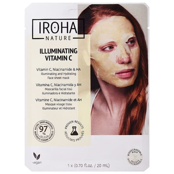 IROHA NATURE - Vitamiini C kirkastava naamio 20 ml