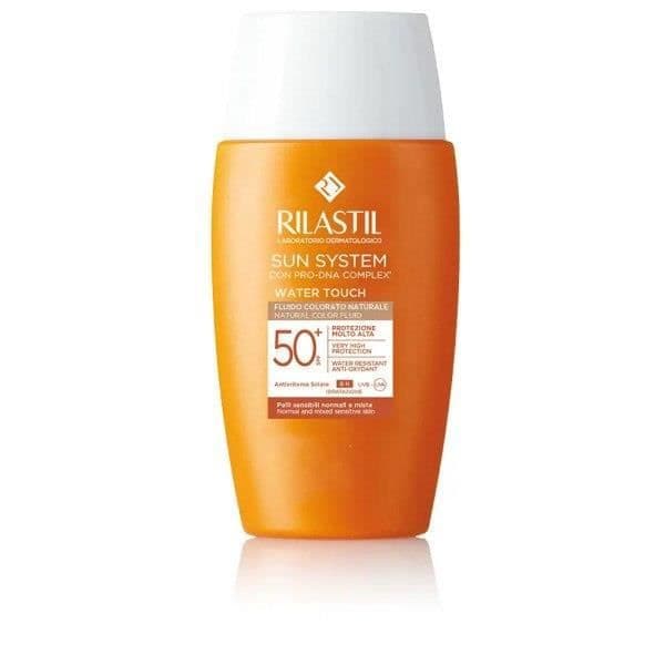 Solcreme - RILASTIL - Solsystem SPF50+ - 50 ml - Unisex - Farve Orange