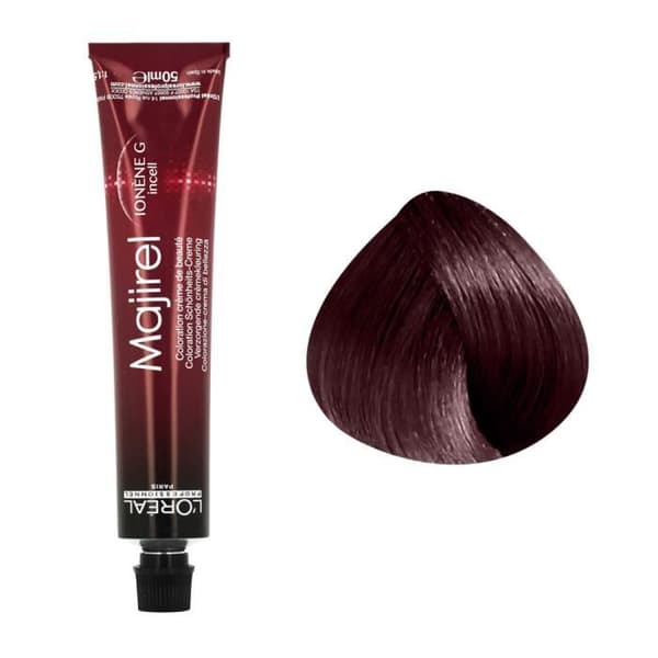 Permanent hårfarve Lys Mahogni Brun - L'Oréal Professionnel - Majirel N°5.5