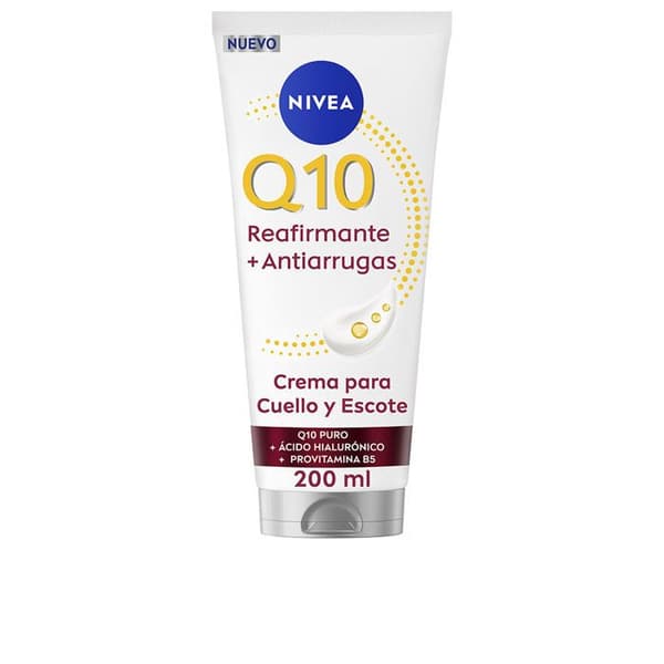 Q10+ 200 ml fastnende anti-aging creme til hals og décolleté