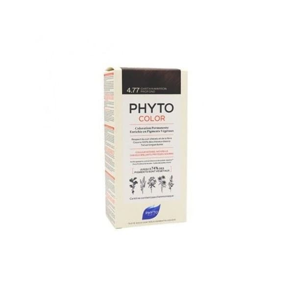 Phytocolor 4.77 dyb kastanje permanent hårfarve 112ml