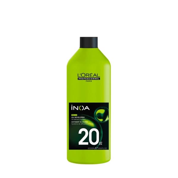 Oxidant - L'Oréal Professionnel - Inoa - 20 Volumes - 1000ml - Ny Formulering