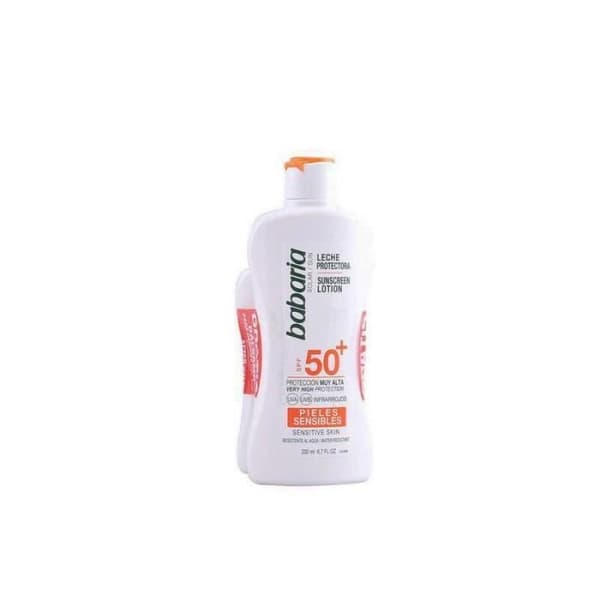 Solsæt - Babaria - SPF 50+ - 2 stk - Solcreme 200 ml - After Sun 100 ml