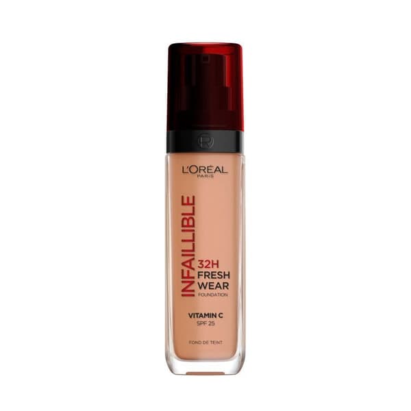 L'OREAL PARIS INFAILLIBLE Foundation - Langtidsholdbar 32 timer - Amber