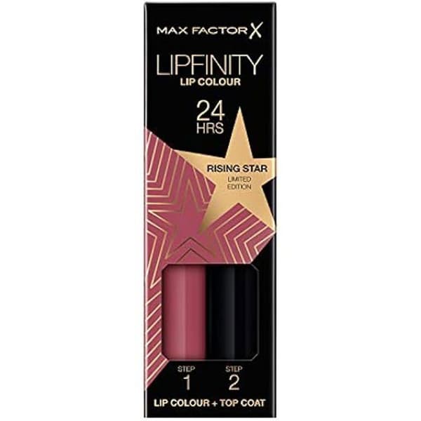 Läppstift - MAX FACTOR - Lipfinity Rising Stars 84 - Stark - Slät finish - Strålande glans