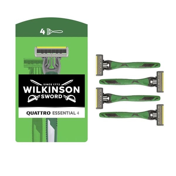 Razorblade QUATTRO ESSENTIAL 4 engangsbarberblade 4 stk.