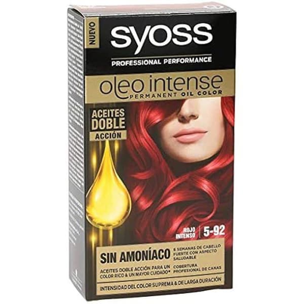 Permanent hårfarve - SYOSS - 5-92 - Brun - Ammoniakfri - Creme