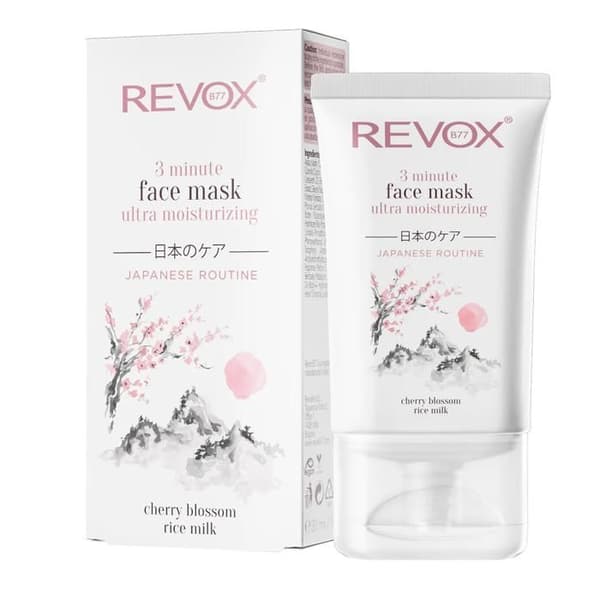 REVOX JAPANESE ROUTINE 3 Minute Ultra Moisturizing Face Mask