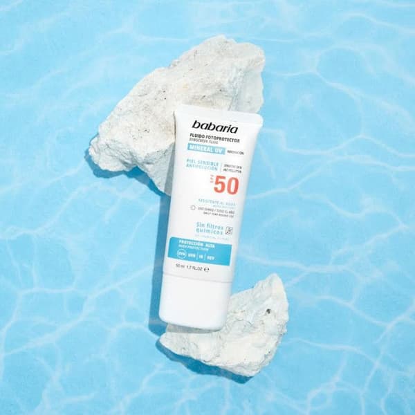 Solcreme - Babaria - SPF50 - Mineral - Følsom Hud - Creme