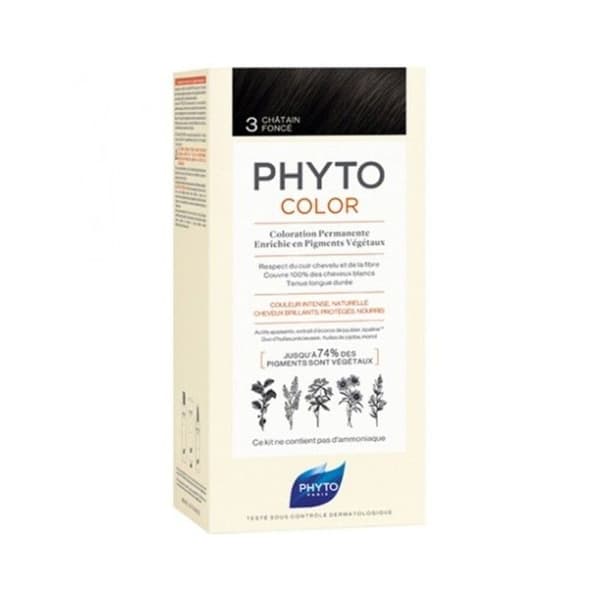 Phytocolor 3 tummanruskea pysyvä väri