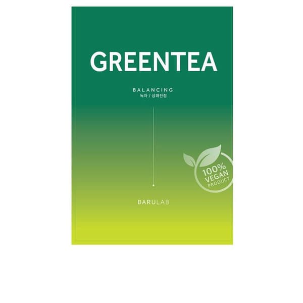 THE CLEAN maske vegan balancing grøn te 23 gr