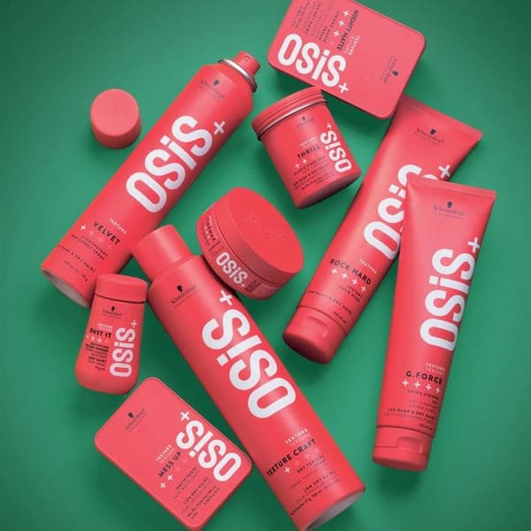 Hårpomada - Schwarzkopf - OSIS+ Mess Up - 100 ml - Flexibel fixering - Torr textur