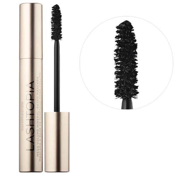 Mascara - BAREMINERALS - LASHTOPIA - Noir - 12 ml - Ej vattentålig