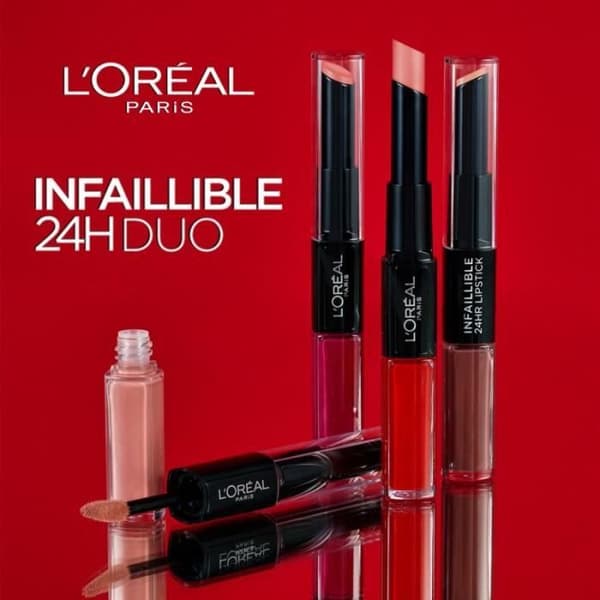 Duo Lipstick 24H 213 Always Teaber - L'Oréal Paris - Infallible