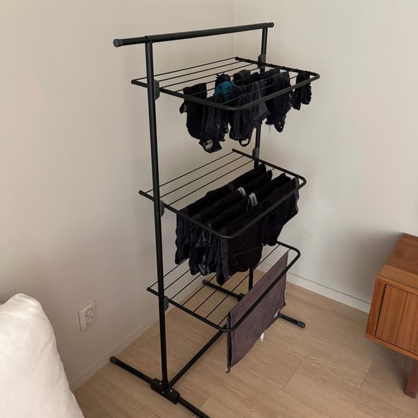 Tørrestativ Triple+ Sort