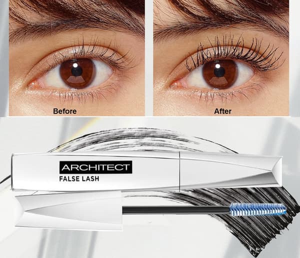 L'Oreal False Lash Architect Mascara 4D Effect Fibers - Black