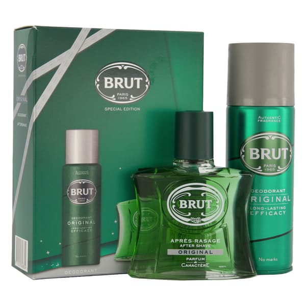 Brut Original Special Edition Aftershave+Deodorant Gift Set