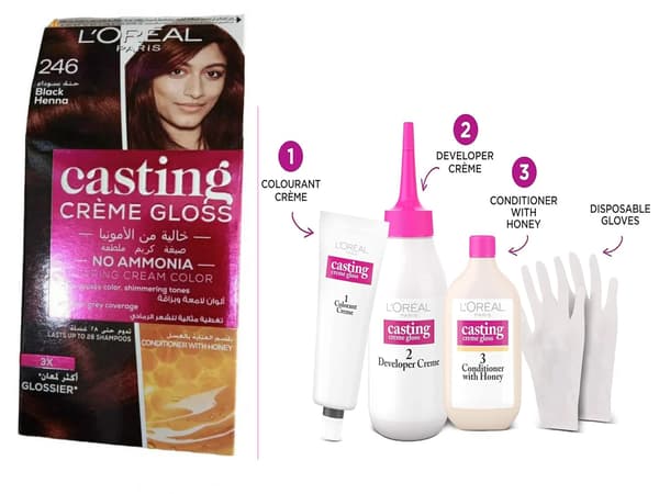 L'Oréal Casting Crème Gloss  - 246 Henna Black