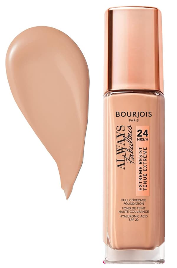 Bourjois Always Fabulous 24H Full Coverage Foundation SPF20-Rose Sand