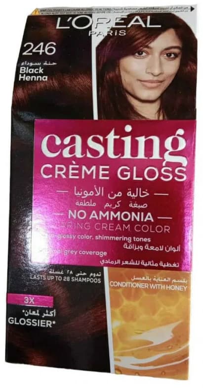 L'Oréal Casting Crème Gloss  - 246 Henna Black