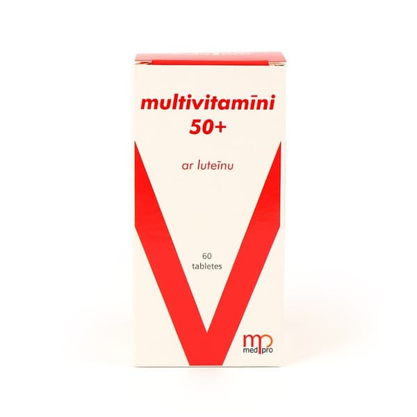 Multivitaminer 50+ Lutein tabletter | Kosttillskott