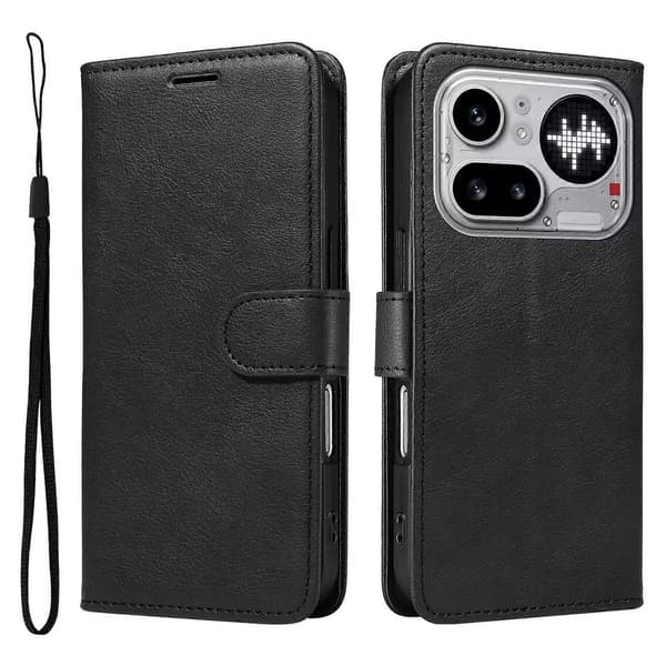Nothing Phone 4a Pro Plånboksfodral – Svart