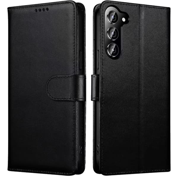Samsung Galaxy S25 FE Plånboksfodral – Svart