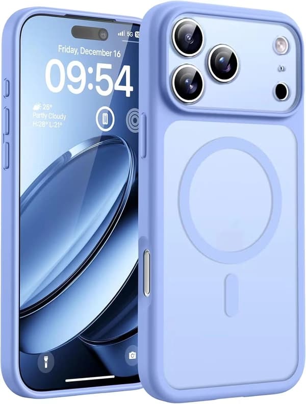 iPhone 18 Pro Max MagSafe Skal – Matt med Extra Kameraskydd