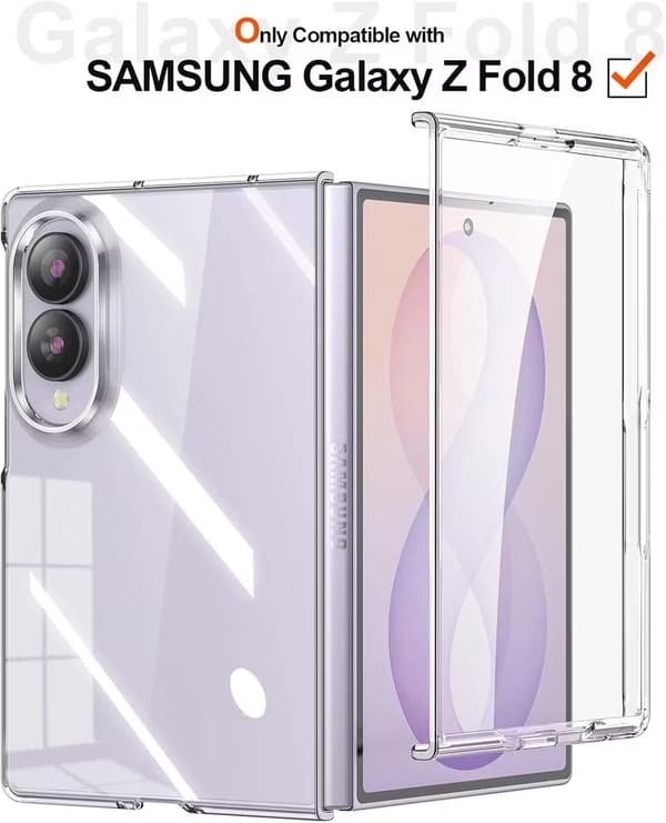 Samsung Z Fold 8 Transparent Cover
